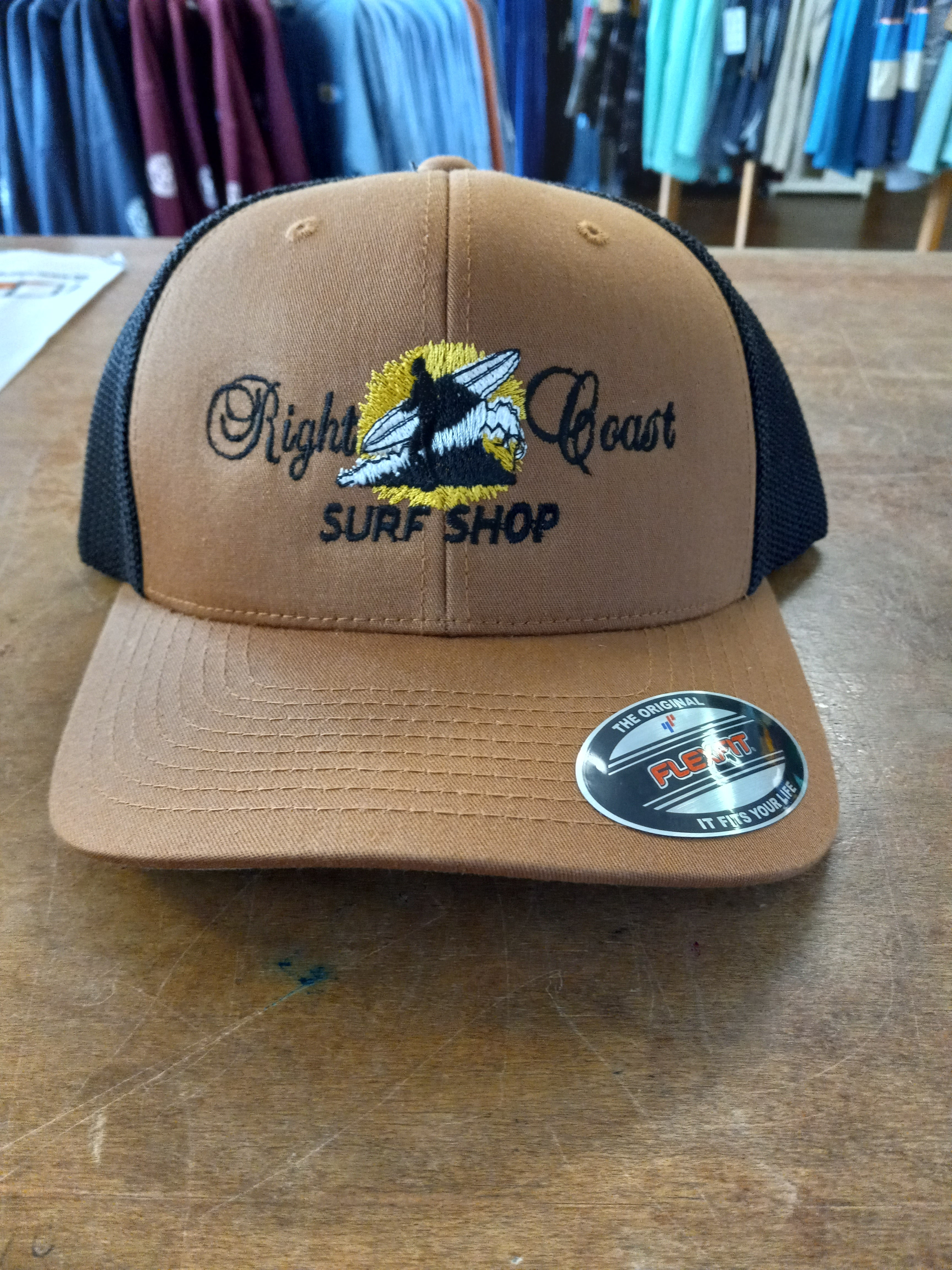 fitted trucker hat